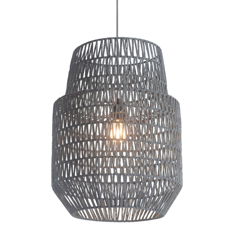 Daydream Gray Two Tier Pendant Lamp