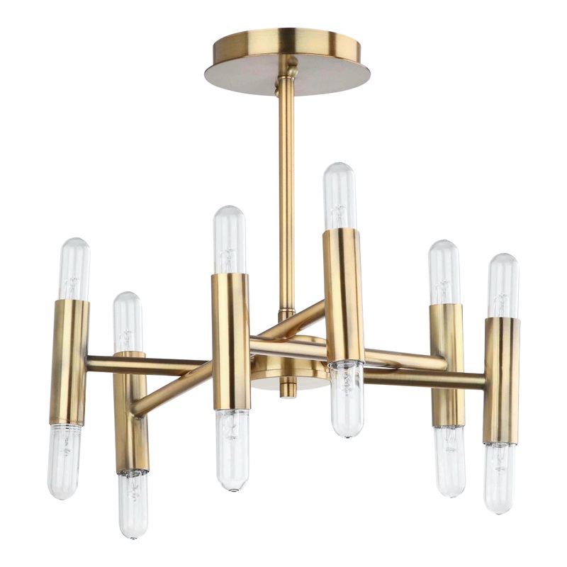 Fidelma Gold Flush Mount Ceiling Light