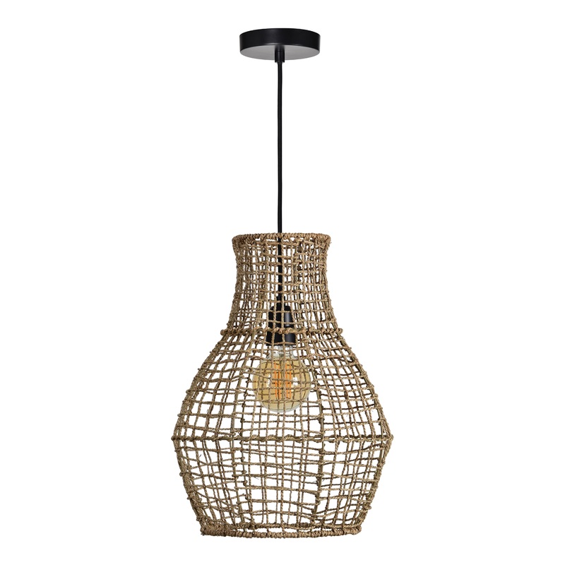 Hanni Seagrass Open Weave Pendant Lamp