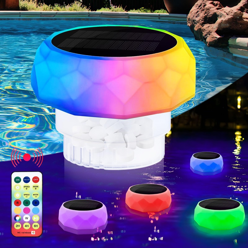 Ieilulu LED pool lighting with color change pool lighting underwater for swimming pools underwater light pool water parks used and pool pond fountain (1 piece)