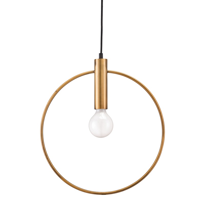 Lizton Gold Metal Pendant Lamp