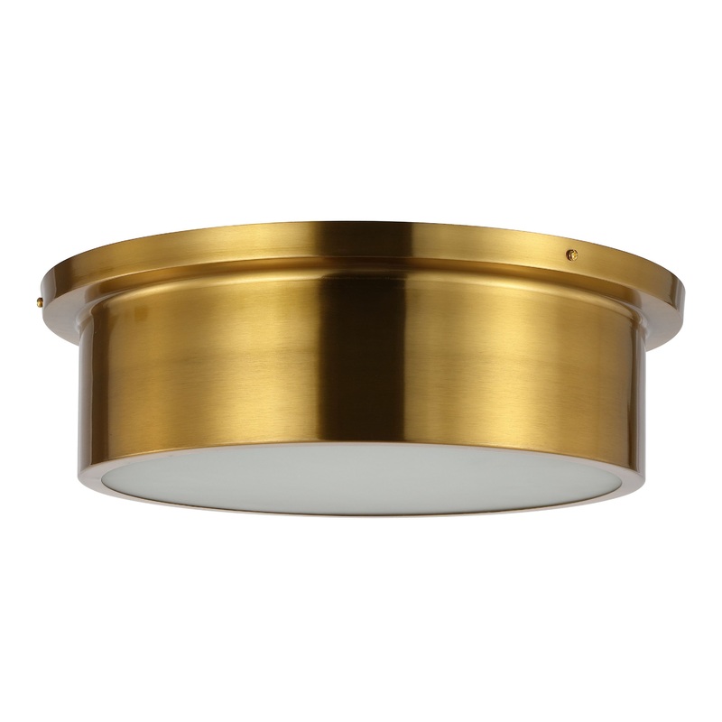 Manon Brass Flush Mount Ceiling Light