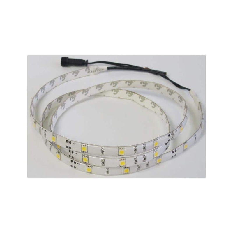 NextStone 48 in. x 0.25 in. Faux Stone Deck Lighting Low Voltage LED Flex Light Strip 48-LED