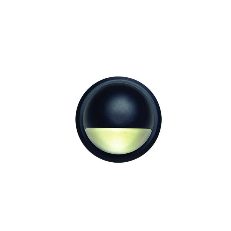 Trex DeckLighting 2.75 in. Black LED Deck Rail Light 5449150