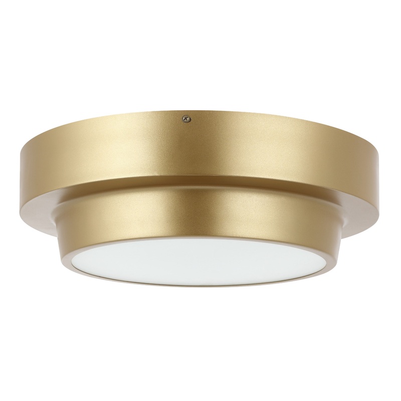 Williamson Gold Metal Flush Mount Ceiling Light