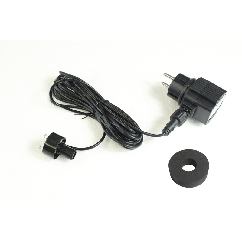 Arnusa source stone lighting fountain lighting LED + power supply pond lighting (warm-white) with 5 meters of cable and foam seal