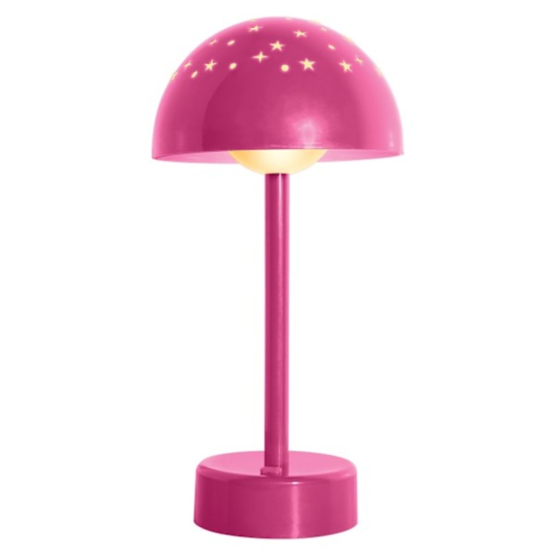 Night Sky Table Projector Lamp Pink, 12″