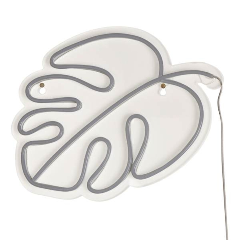 Palm Leaf LED Wall Sign, 9.8″