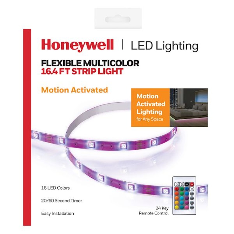 RGB Motion Strip Lights, 16.4′