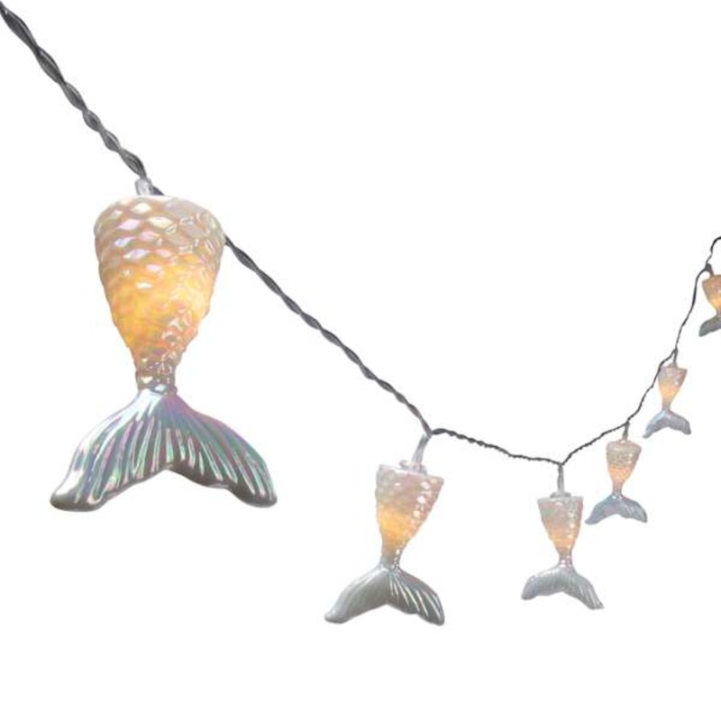 Tiny Dreamers 10-Count Mermaid Tail String Lights