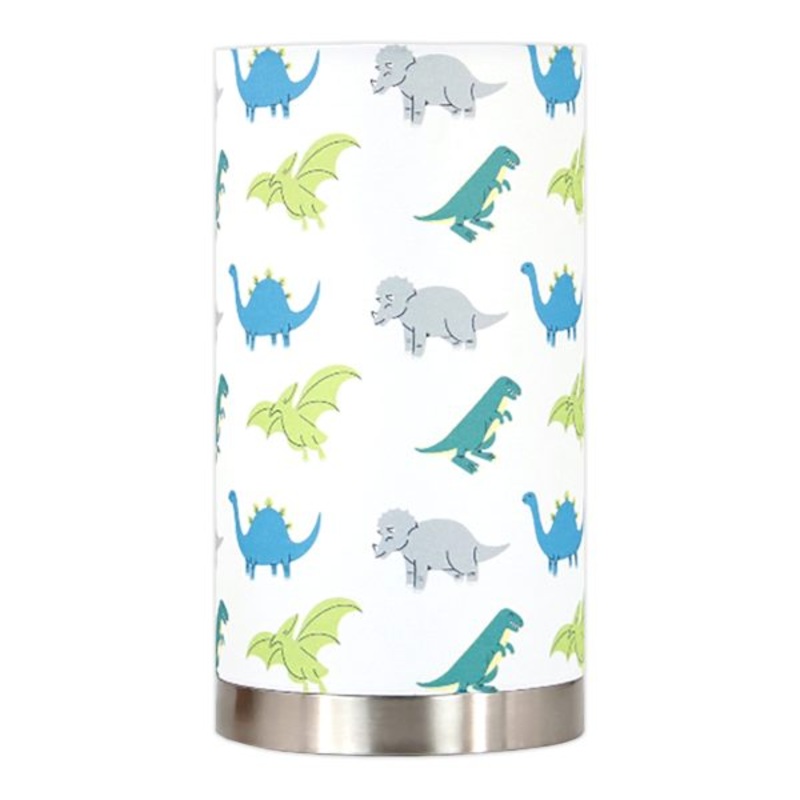 Tiny Dreamers Blue & Green Dinosaur Uplight, 12″