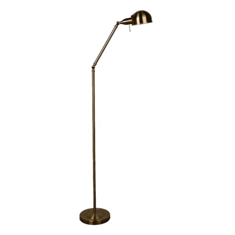 Antique Brass Pharmacy Task Lamp, 67″