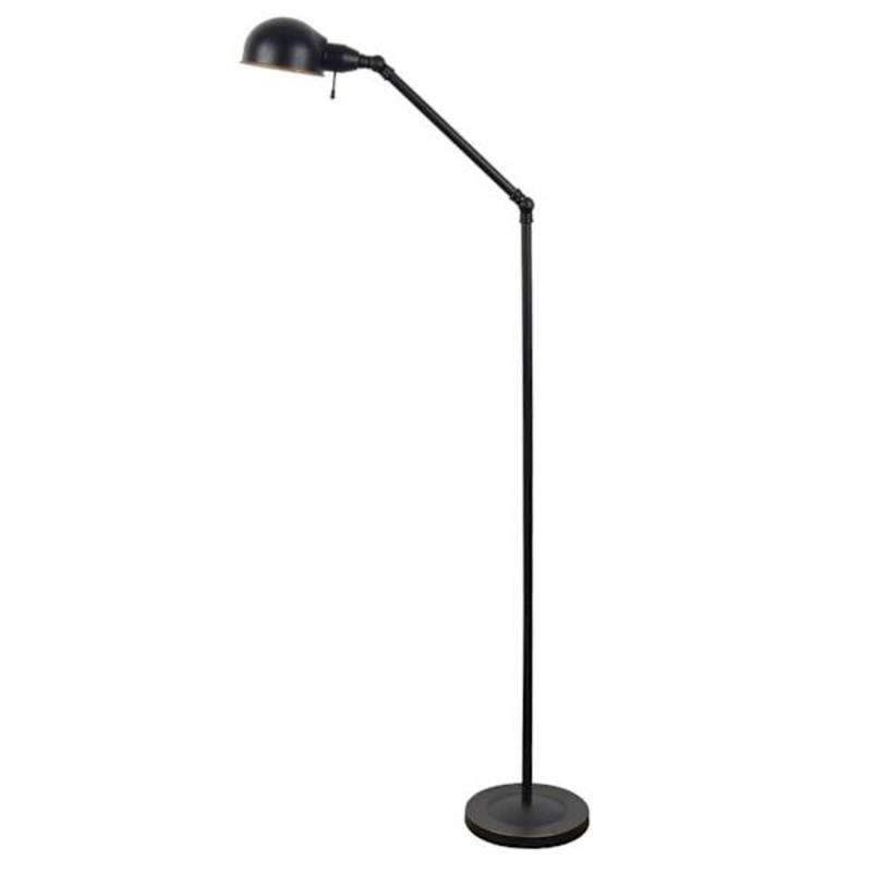 Black Pharmacy Floor Lamp, 67″