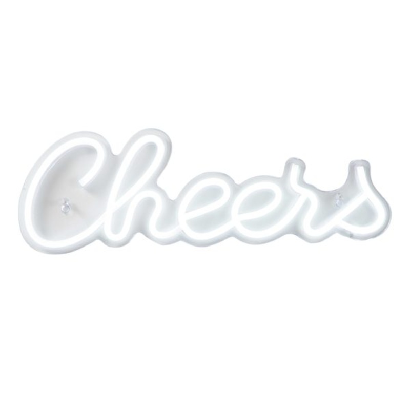 Cheers Neon Wall Sign, 13″