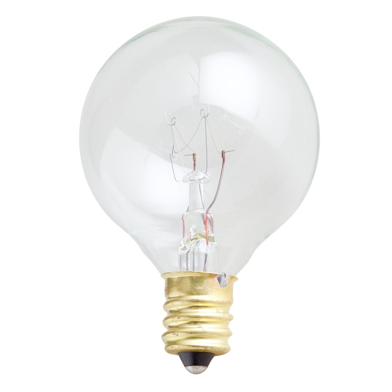 Clear Bulb String Light Replacement Bulbs 4 Pack