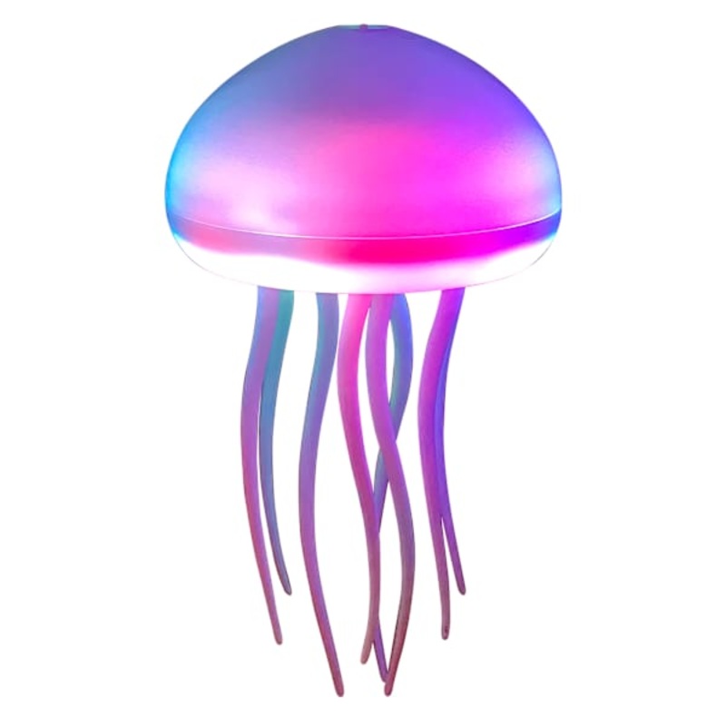 Dancing Jellyfish Multicolor Lamp, 8.5″