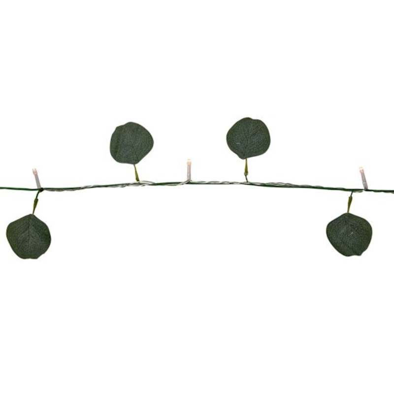 Eucalyptus Curtain Lights, 5′