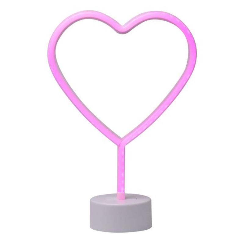 Heart Neon Stand, 12″