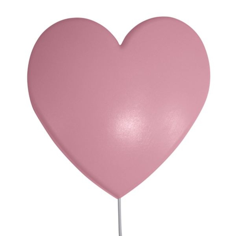 Heart Puff Wall Light, 7.3″