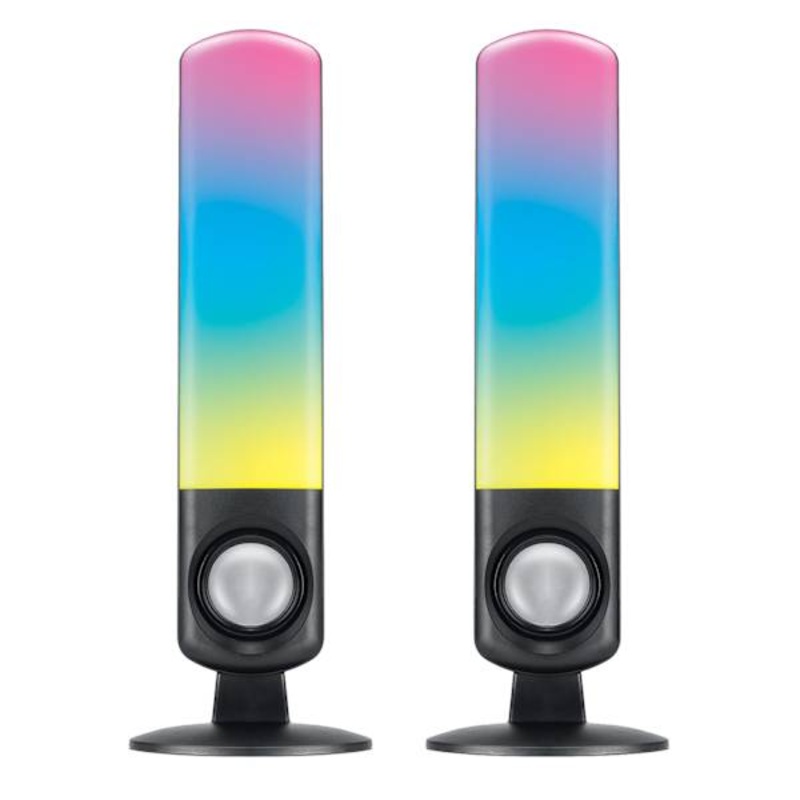 Multi-Color USB Speakers, 12″