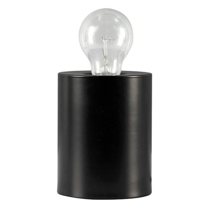 Black Metal Uplight Base, 5″