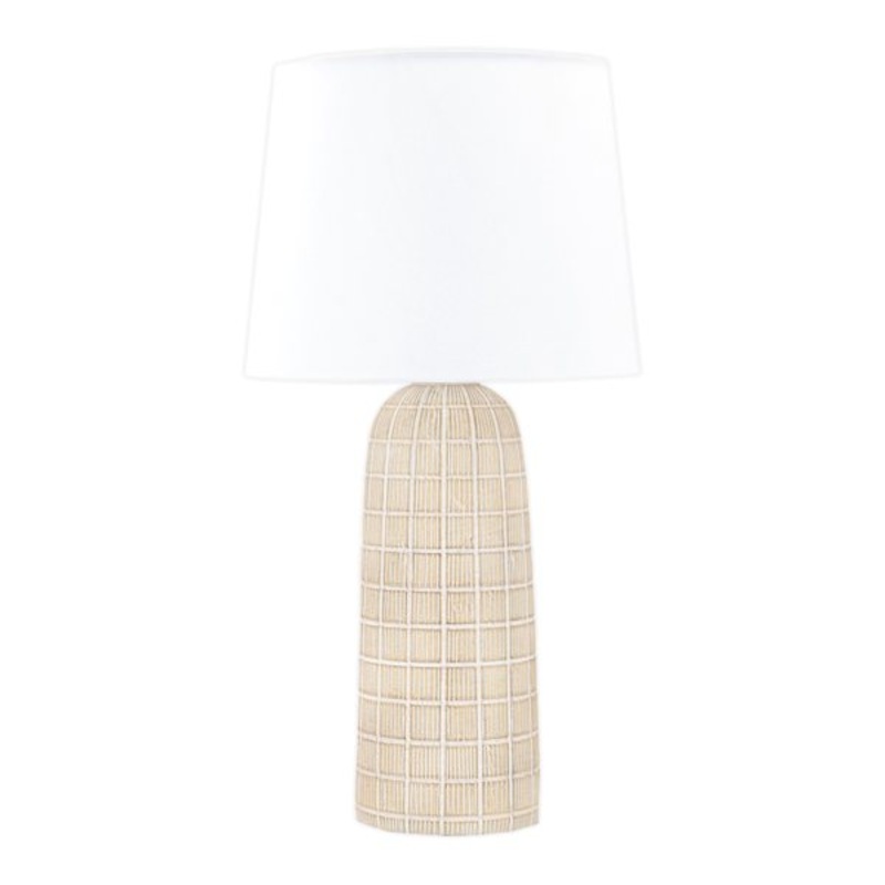 Light Natural Medium Table Lamp with Shade, 24″