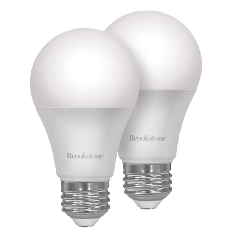 2-Pack Brookstone Color Smart Tunable Bulb, 9W