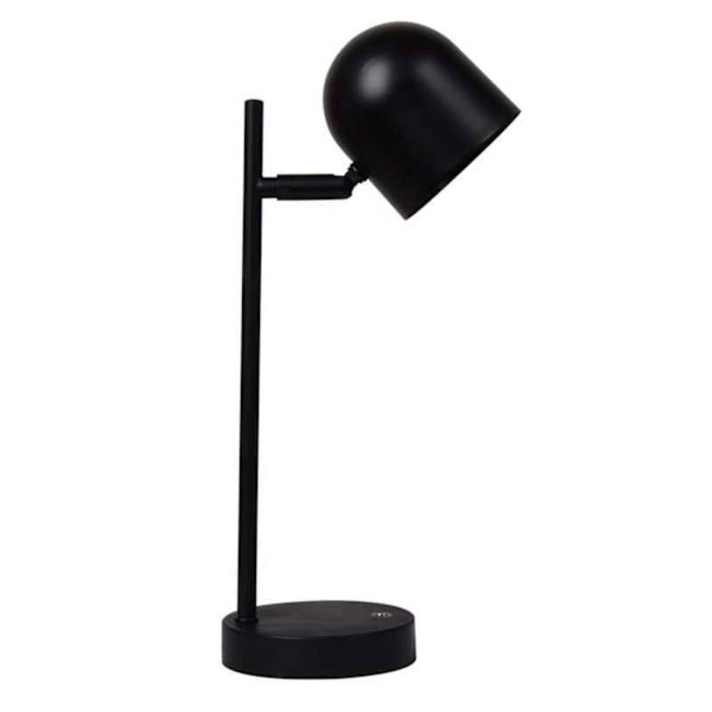 Basic Black Task Lamp, 13″