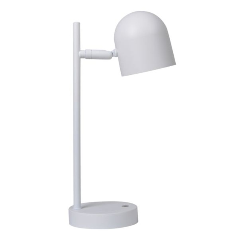 Basic White Task Lamp, 13″