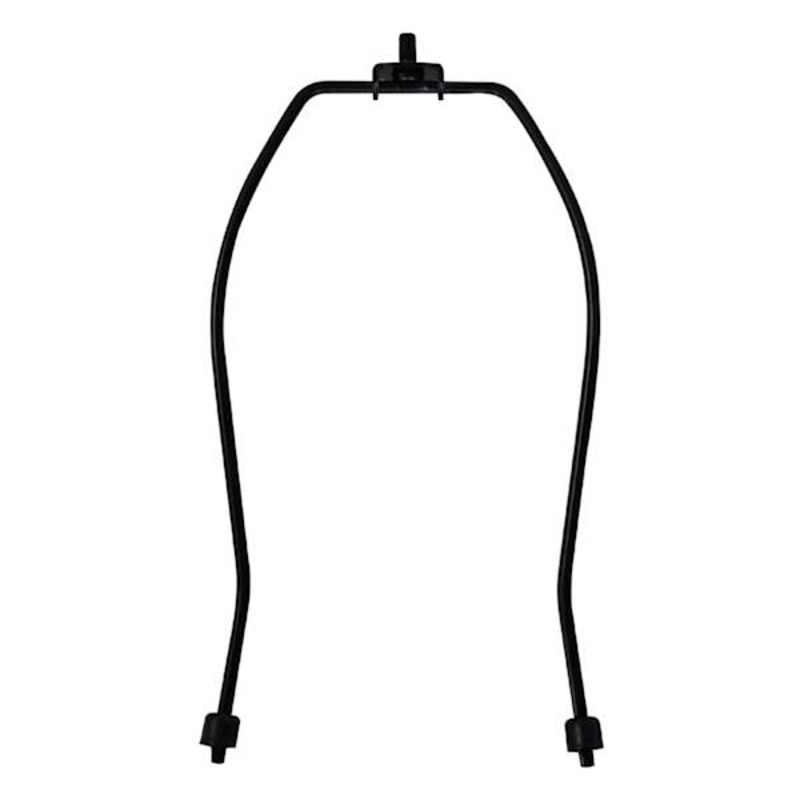 Black Detachable Metal Lamp Harp, 6″