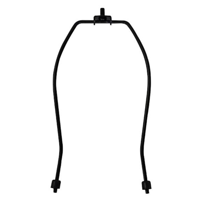 Black Detachable Metal Lamp Harp, 8″