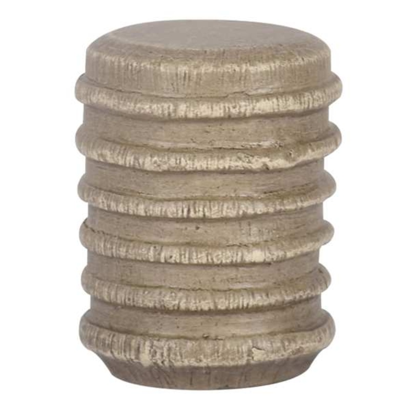 Found & Fable Ribbed Finial, 1.5″