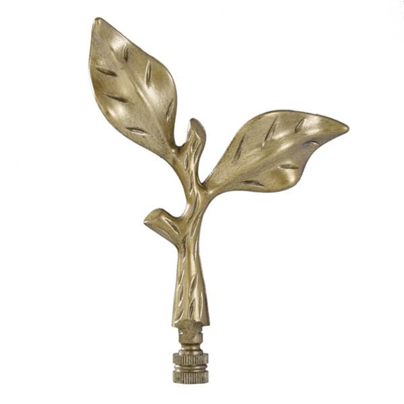 Gold Branch Lamp Finial