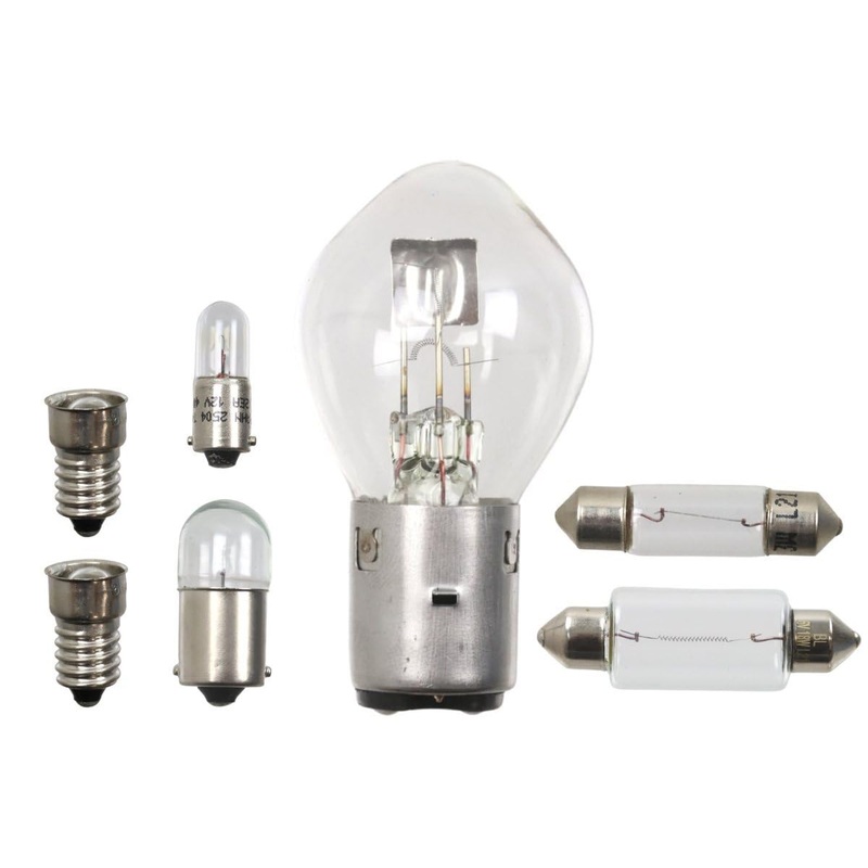 Light bulbs for MZ IFA BK 350-12V (lamp set light bulb set)
