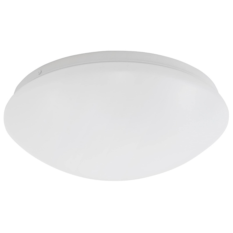 McShine – ceiling lamp |Star |1-flame base for 1x E27 lamp HF detector |Ceiling lamp white with motion detector for hallway staircase scales basement stairs 1-flame for 1x E27 HF detector