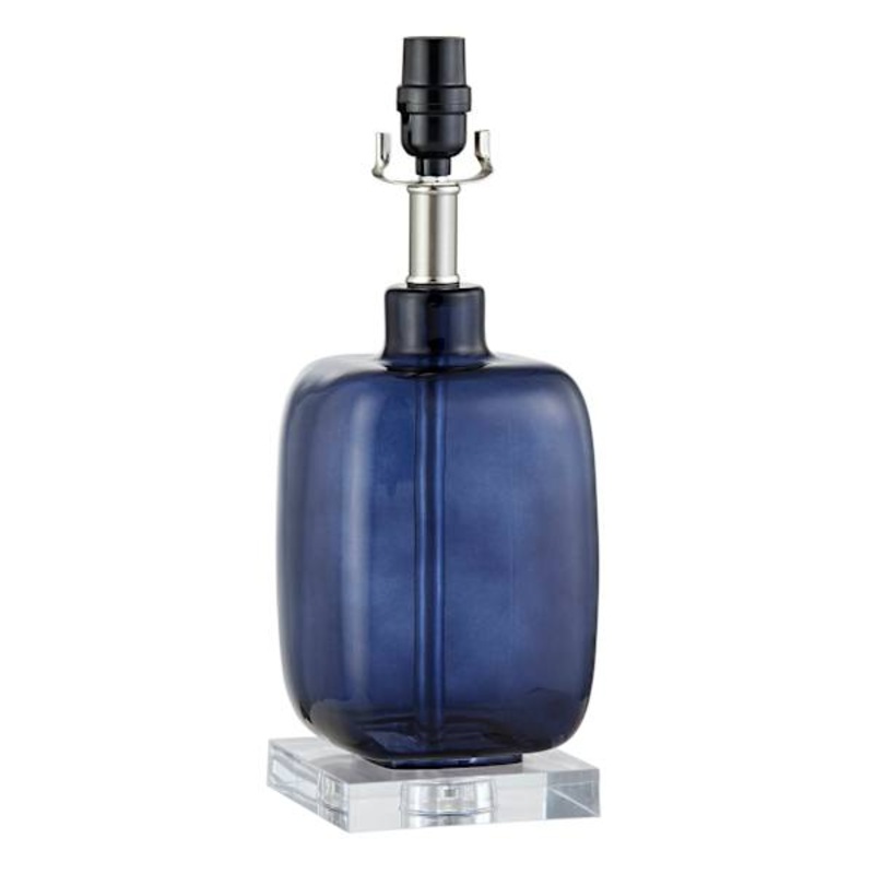 15 Blue Glass Acrylic Base