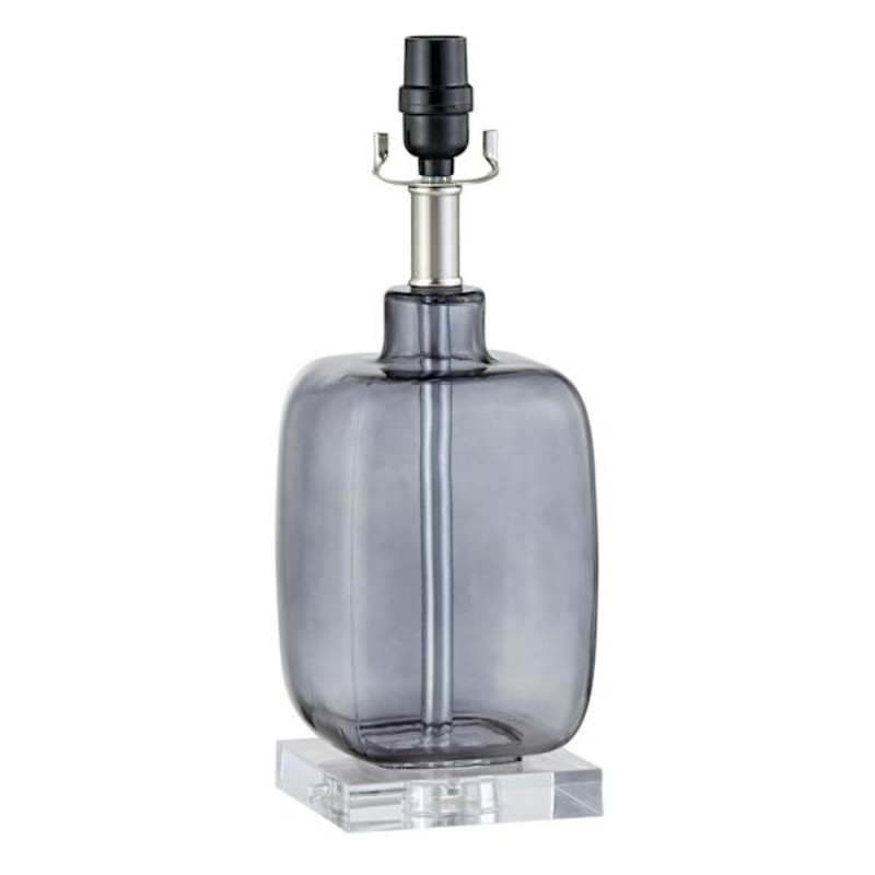 15 Grey Glass Acyrlic Base