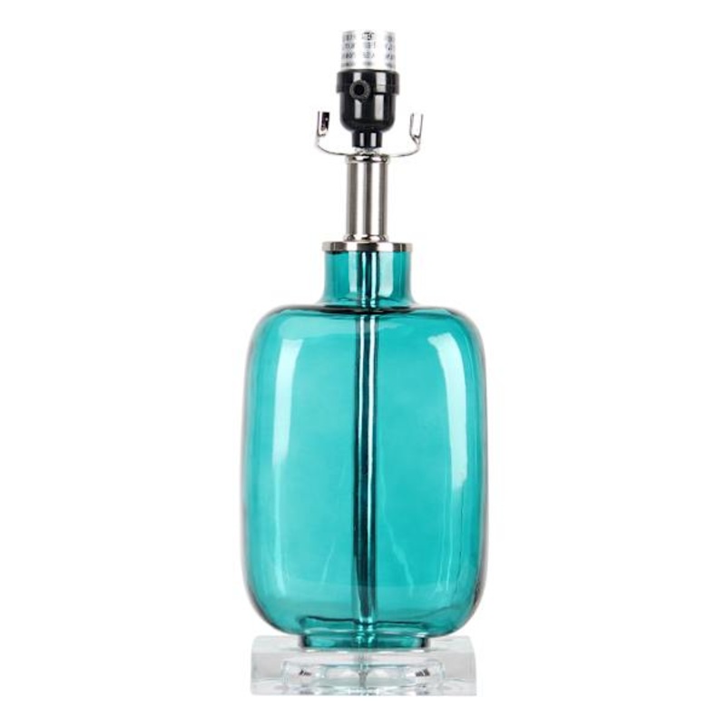 15 Teal Glass Acyrlic Base