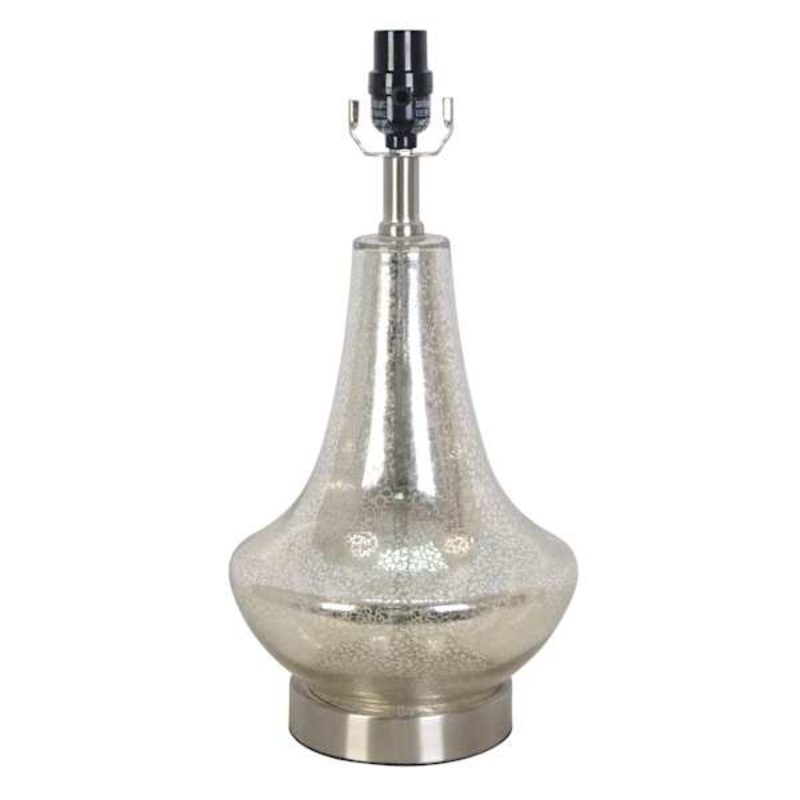 Mercury Glass Accent Lamp, 17″