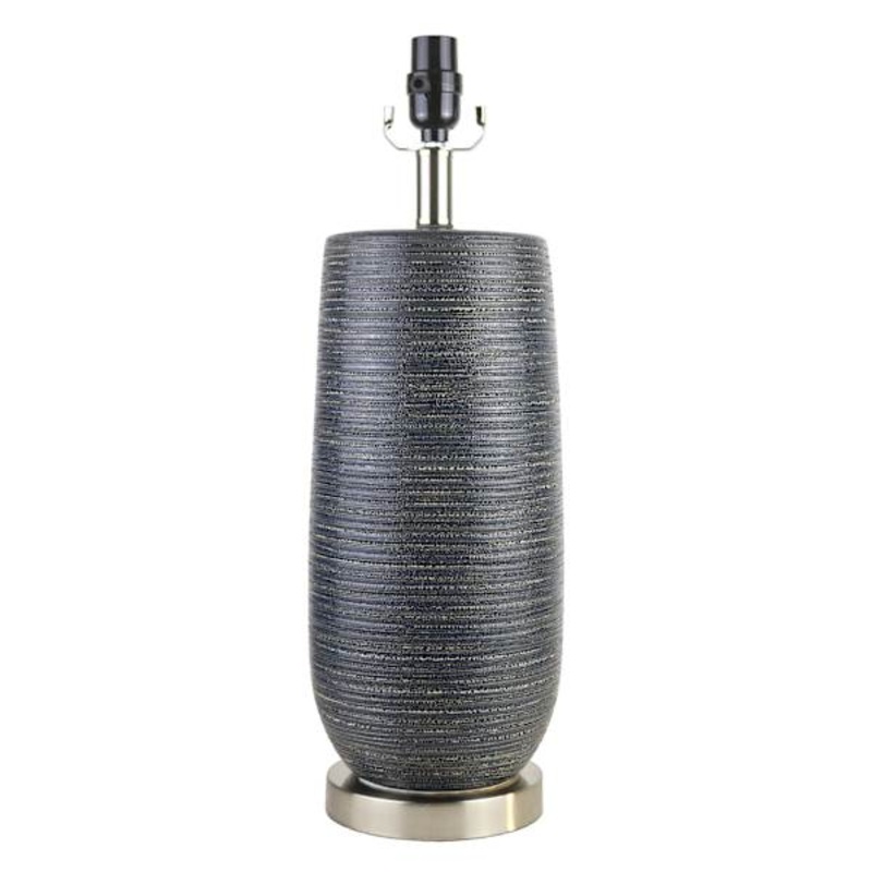 Metallic Textured Table Lamp Base, 20″