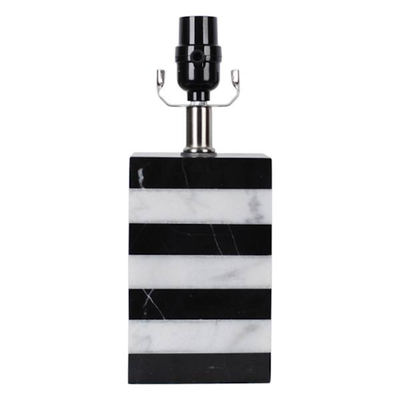 Striped Marble Mini Accent Lamp, 11.5″