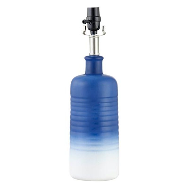 Tracey Boyd Blue Ombre Ceramic Accent Lamp, 18″