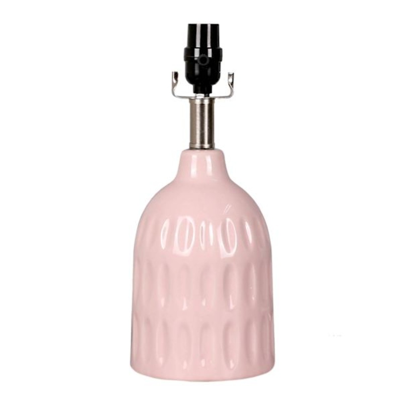 Tracey Boyd Pink Ceramic Small Table Lamp Base, 14″