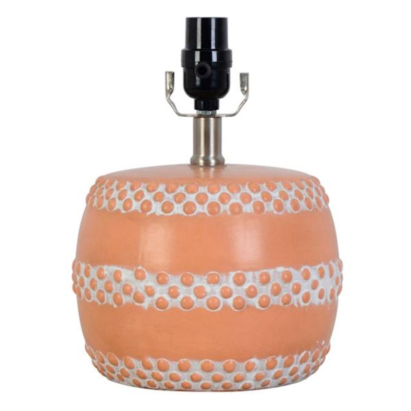 Tracey Boyd Textured Terracotta Lamp Base, 11″