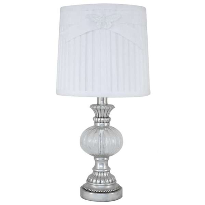 14in. Grey Accent Lamp