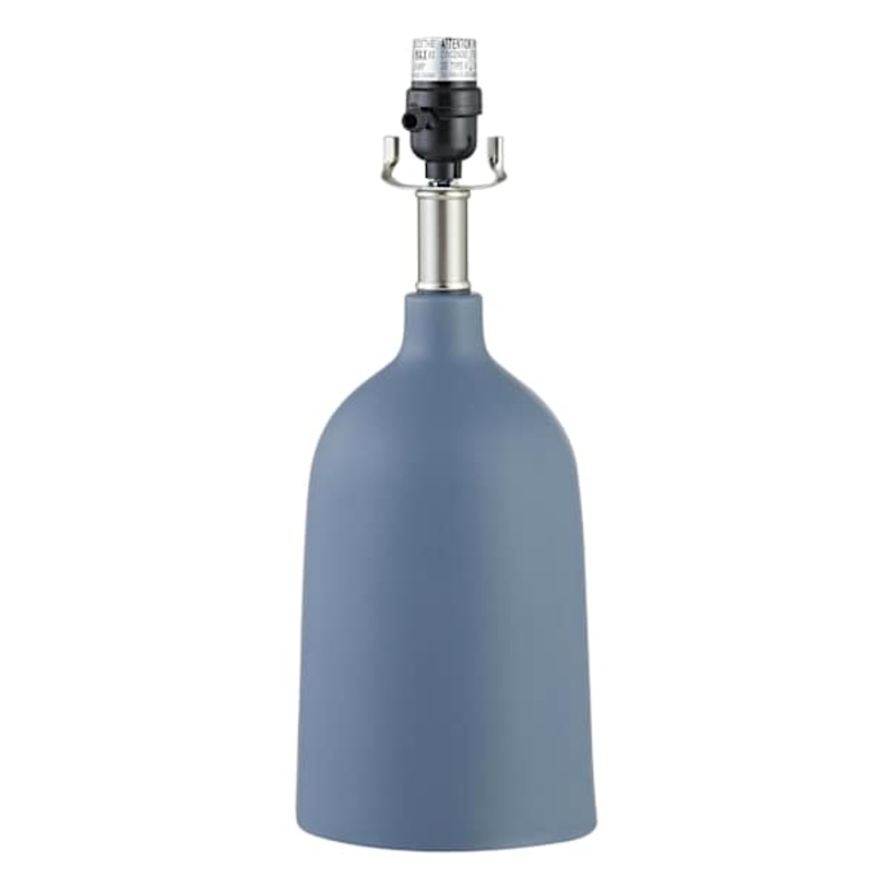 16In Matte Lt Blue Ceramic Accent Lamp