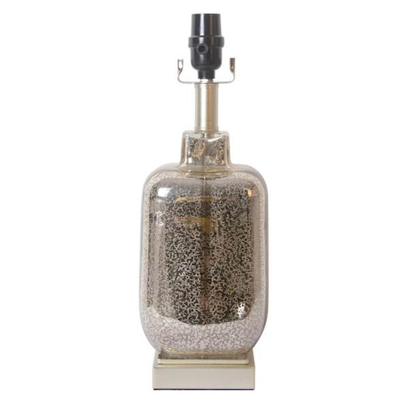 16in. Mercury Glass Accent Lamp