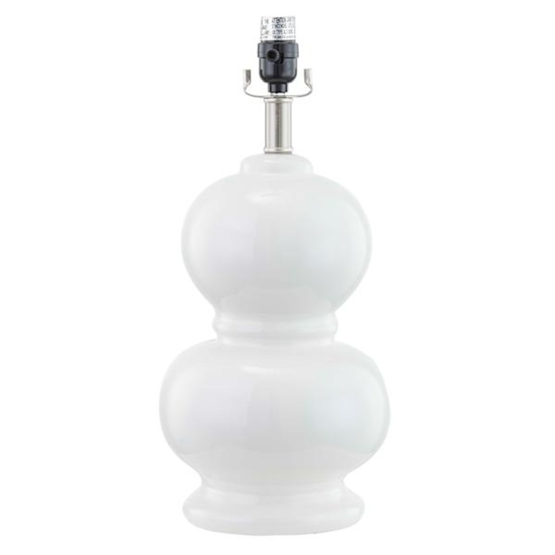 18.5In White Double Gourd