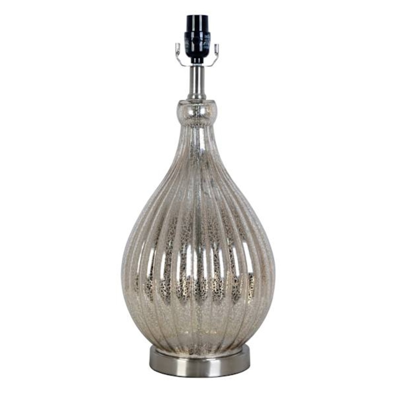 20.5 IN RIBBED MIRROR GLS LAMP