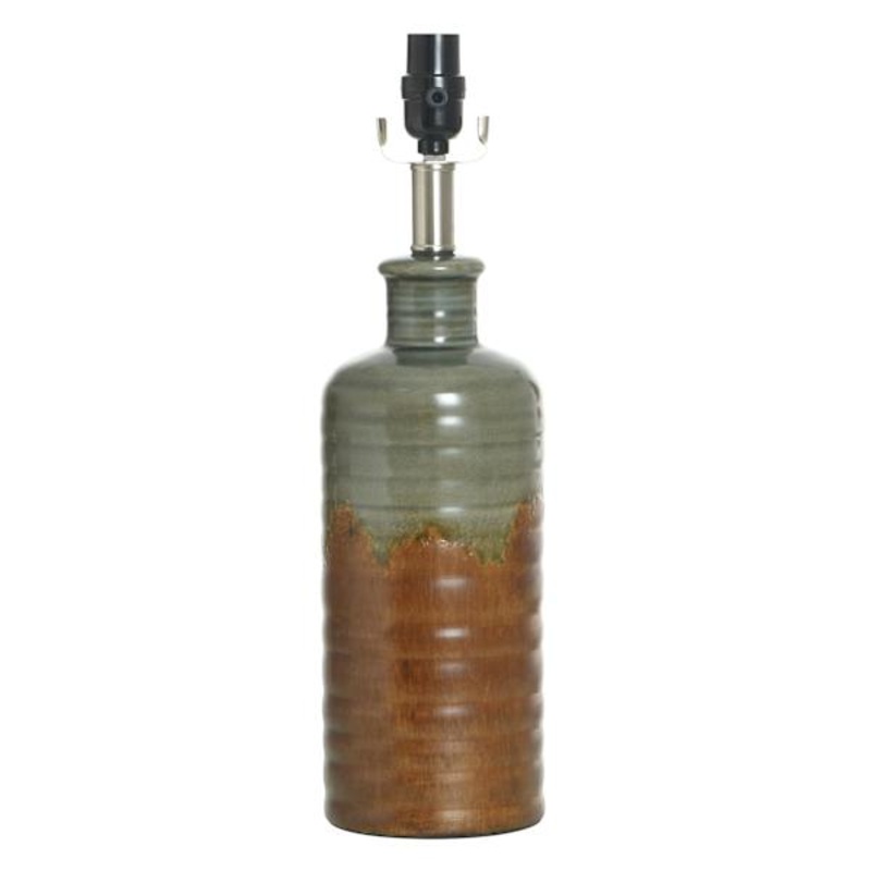 Ceramic Drip Glaze Medium Table Lamp, 18″